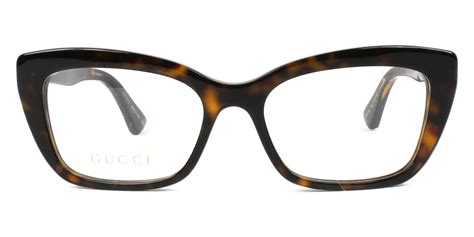 Gucci™ GG0165O 002 51 Havana Eyeglasses 